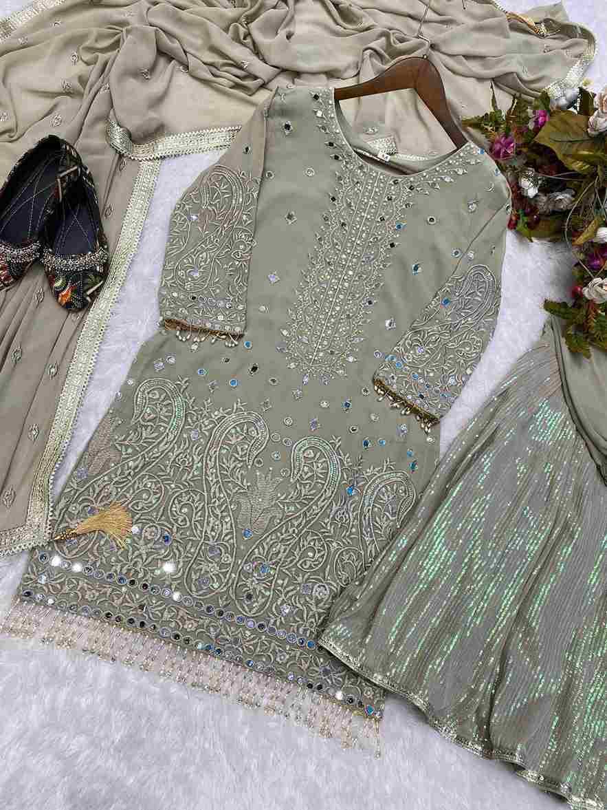 Le-1853 By Fashid Wholesale Beautiful Festive Suits Colorful Stylish Fancy Casual Wear & Ethnic Wear Georgette Embroidered Dresses At Wholesale Price