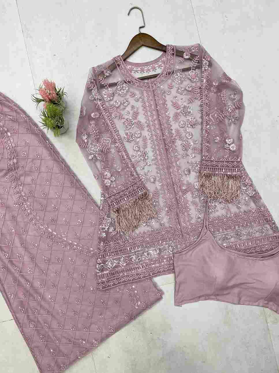 Le-1943 By Fashid Wholesale 01 To 02 Series Beautiful Festive Suits Colorful Stylish Fancy Casual Wear & Ethnic Wear Butterfly Net Dresses At Wholesale Price
