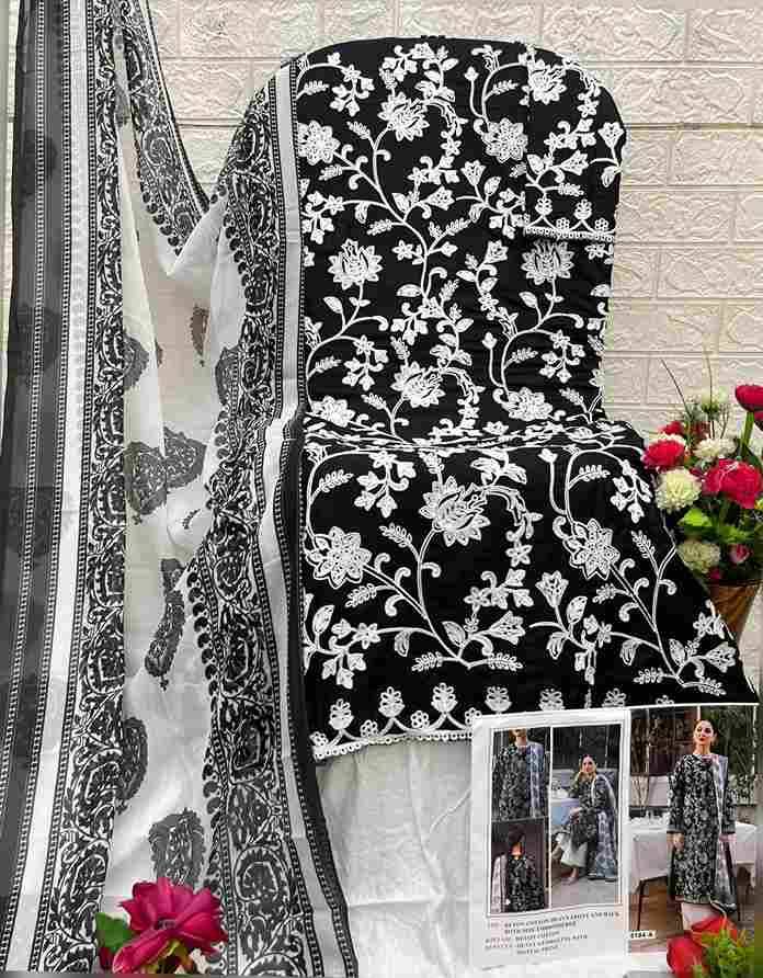 Pakistani 5184 Colours By Fashid Wholesale 5184-A To 5184-D Series Designer Pakistani Suits Beautiful Fancy Stylish Colorful Party Wear & Occasional Wear Heavy Rayon Cotton Embroidery Dresses At Wholesale Price