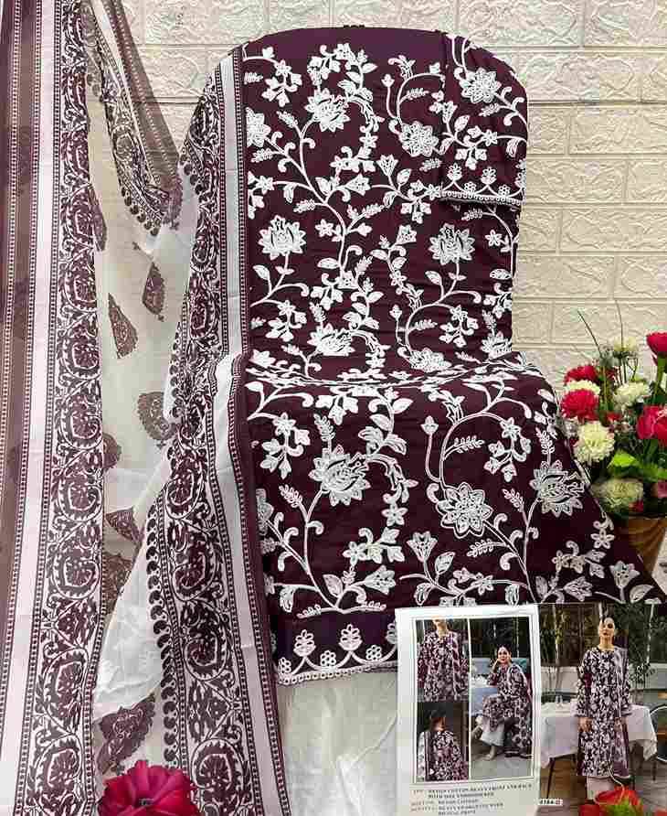 Pakistani 5184 Colours By Fashid Wholesale 5184-A To 5184-D Series Designer Pakistani Suits Beautiful Fancy Stylish Colorful Party Wear & Occasional Wear Heavy Rayon Cotton Embroidery Dresses At Wholesale Price