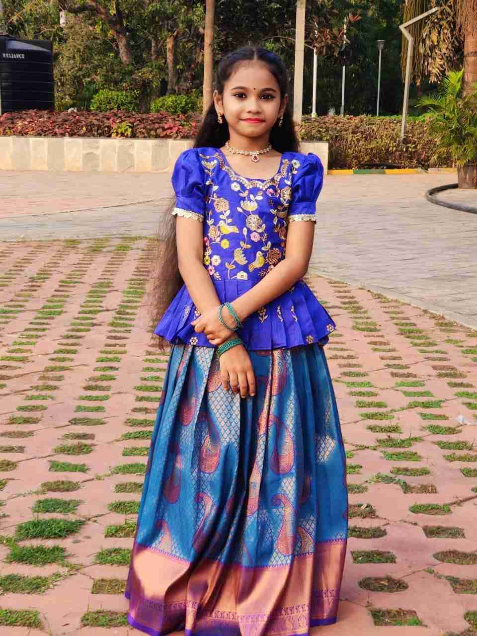 Pv-Kids Lehenga Vol-6 By Fashid Wholesale 01 To 05 Series Designer Beautiful Collection Occasional Wear & Party Wear Pure Heavy Silk Lehengas At Wholesale Price