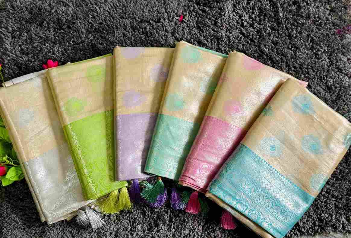 Vv-08 By Fashid Wholesale 01 To 06 Series Indian Traditional Wear Collection Beautiful Stylish Fancy Colorful Party Wear & Occasional Wear Tissue Silk Sarees At Wholesale Price