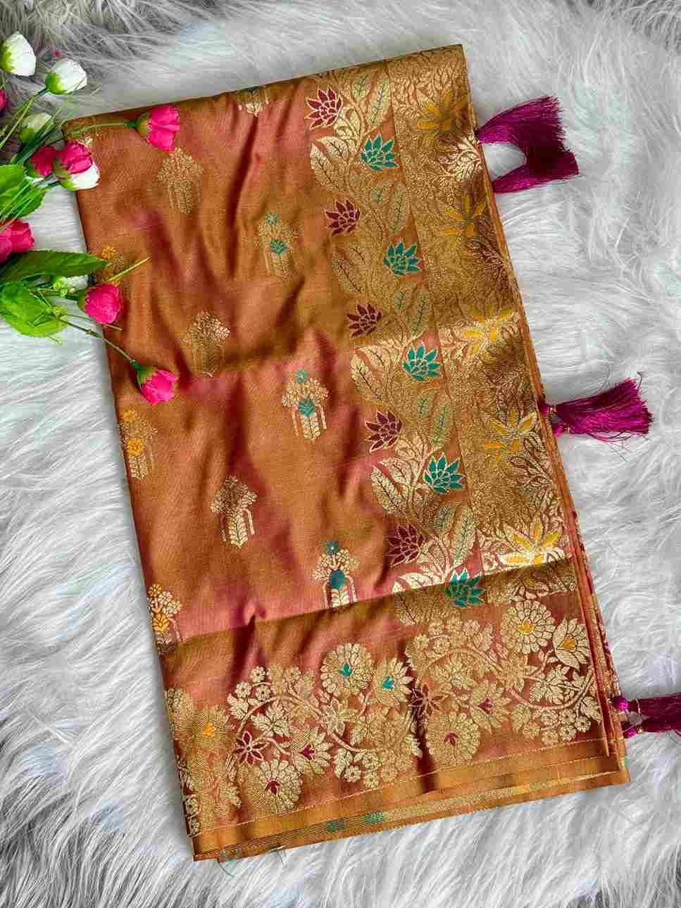 Vv-09 By Fashid Wholesale 01 To 09 Series Indian Traditional Wear Collection Beautiful Stylish Fancy Colorful Party Wear & Occasional Wear Katan Silk Sarees At Wholesale Price