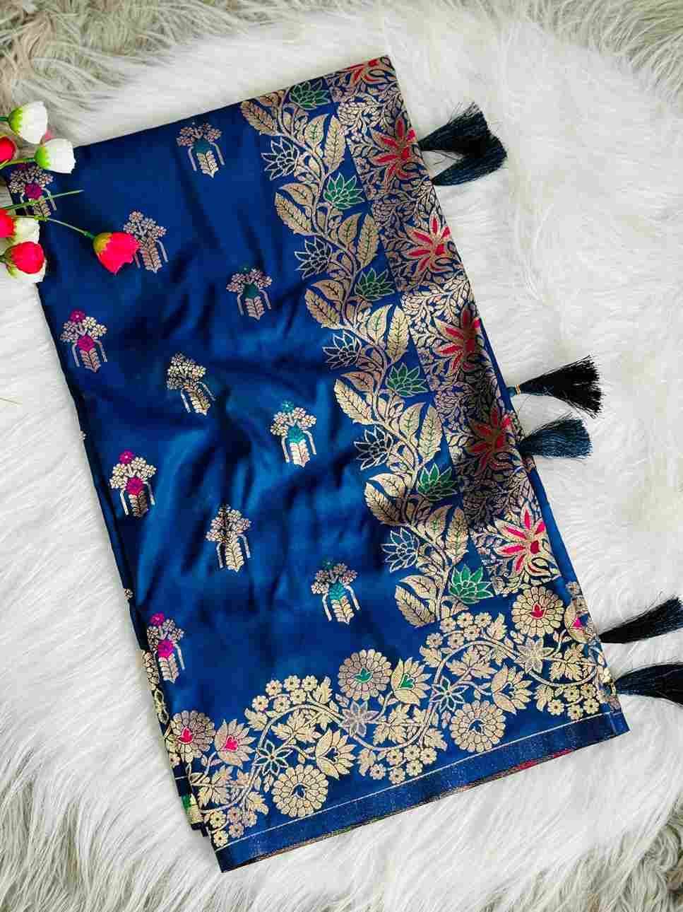 Vv-09 By Fashid Wholesale 01 To 09 Series Indian Traditional Wear Collection Beautiful Stylish Fancy Colorful Party Wear & Occasional Wear Katan Silk Sarees At Wholesale Price