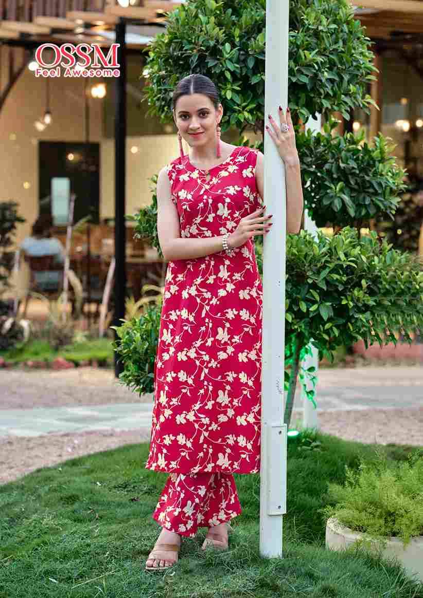 Summer Threads Vol-3 By Ossm 3001 To 3006 Series Designer Stylish Fancy Colorful Beautiful Party Wear & Ethnic Wear Collection Premium Cotton Co-Ords At Wholesale Price
