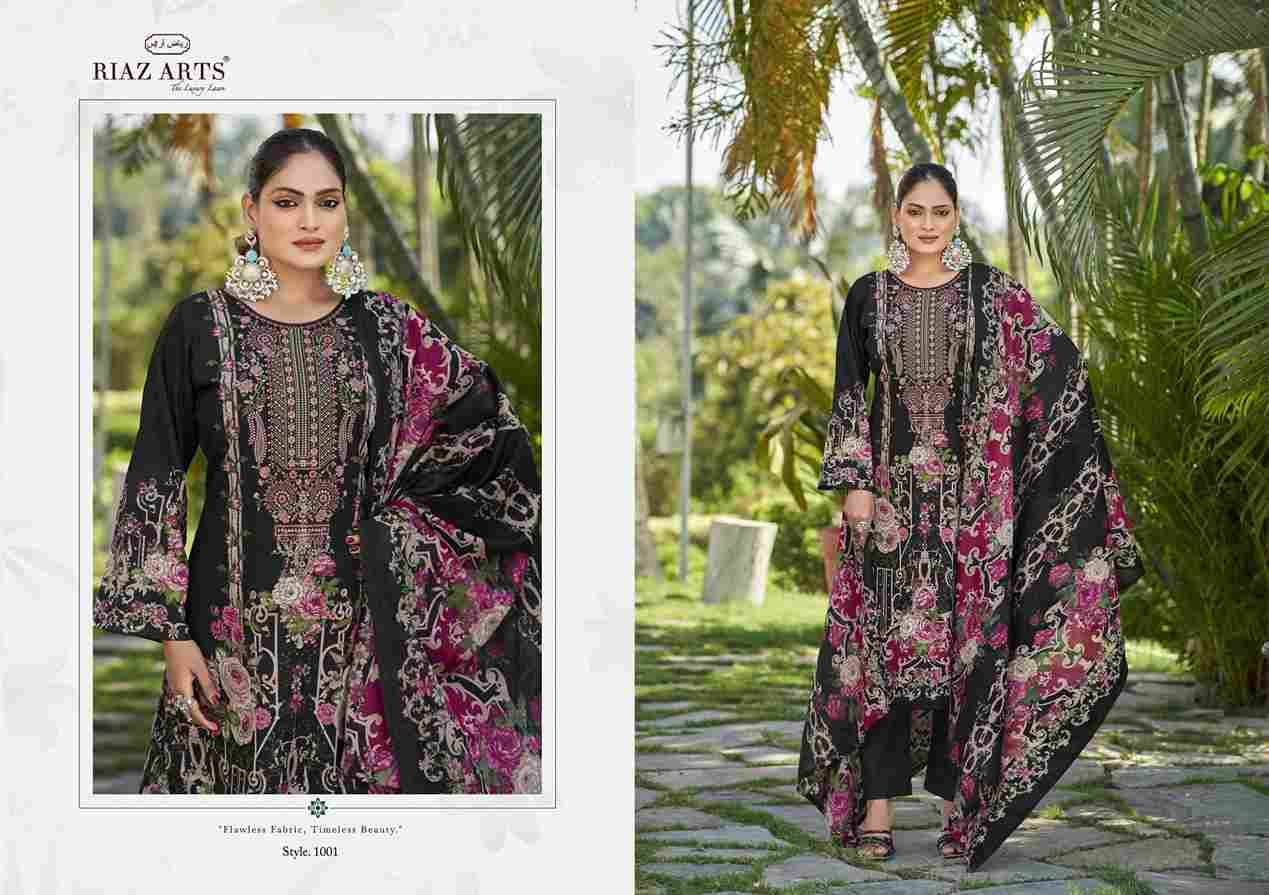 Musafir Vol-24 By Riaz Arts 1001 To 1006 Series Beautiful Festive Suits Stylish Fancy Colorful Casual Wear & Ethnic Wear Pure Lawn Cambric Print Dresses At Wholesale Price