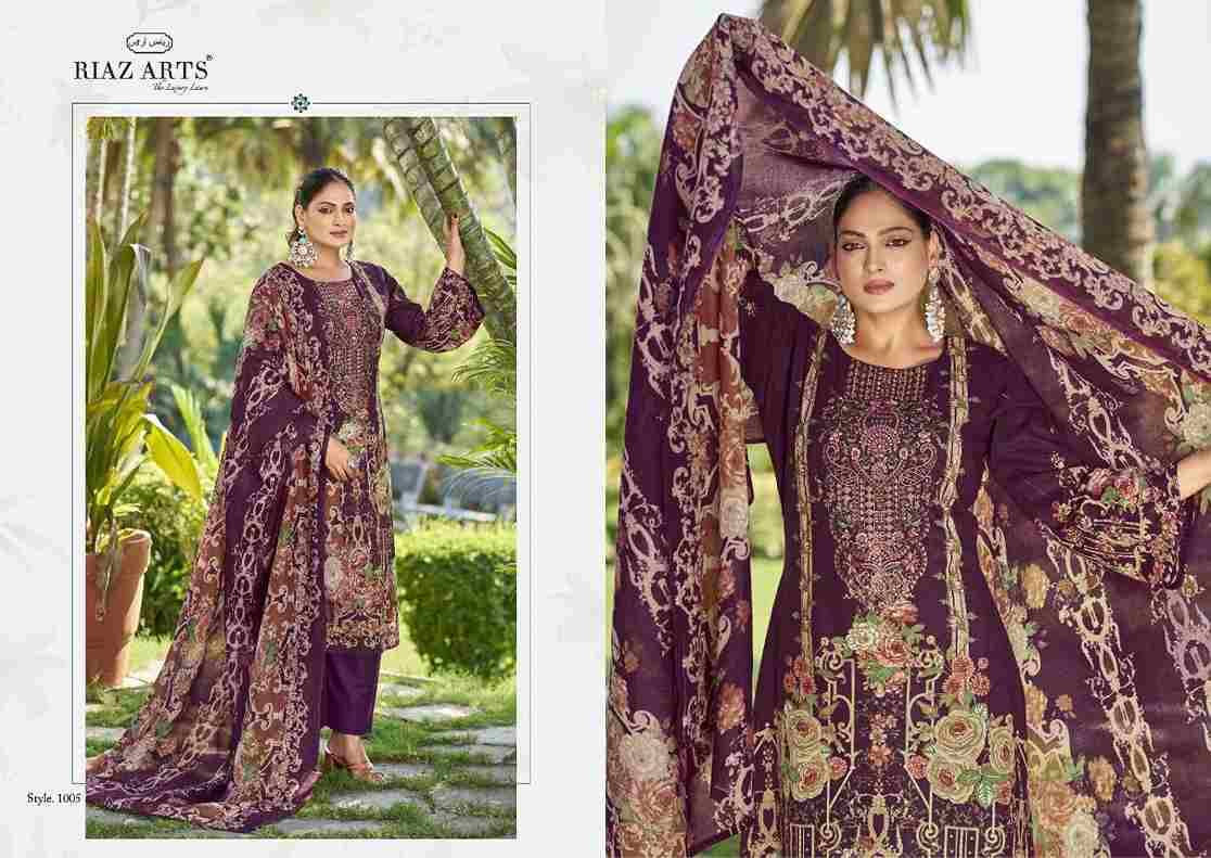 Musafir Vol-24 By Riaz Arts 1001 To 1006 Series Beautiful Festive Suits Stylish Fancy Colorful Casual Wear & Ethnic Wear Pure Lawn Cambric Print Dresses At Wholesale Price