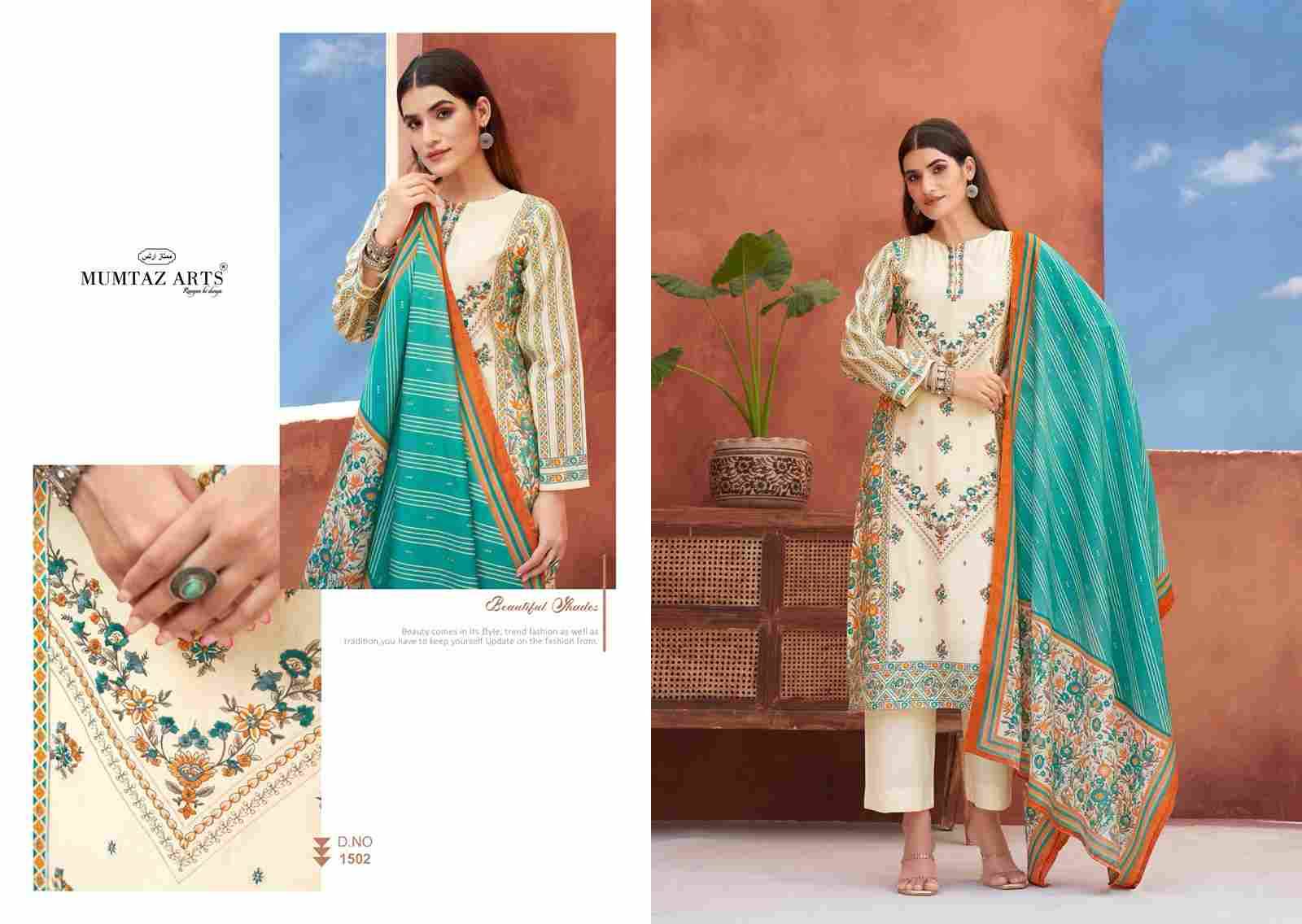 Mariyam By Mumtaz Arts 1501 To 1504 Series Designer Festive Suits Collection Beautiful Stylish Fancy Colorful Party Wear & Occasional Wear Pure Viscose Muslin Dresses At Wholesale Price