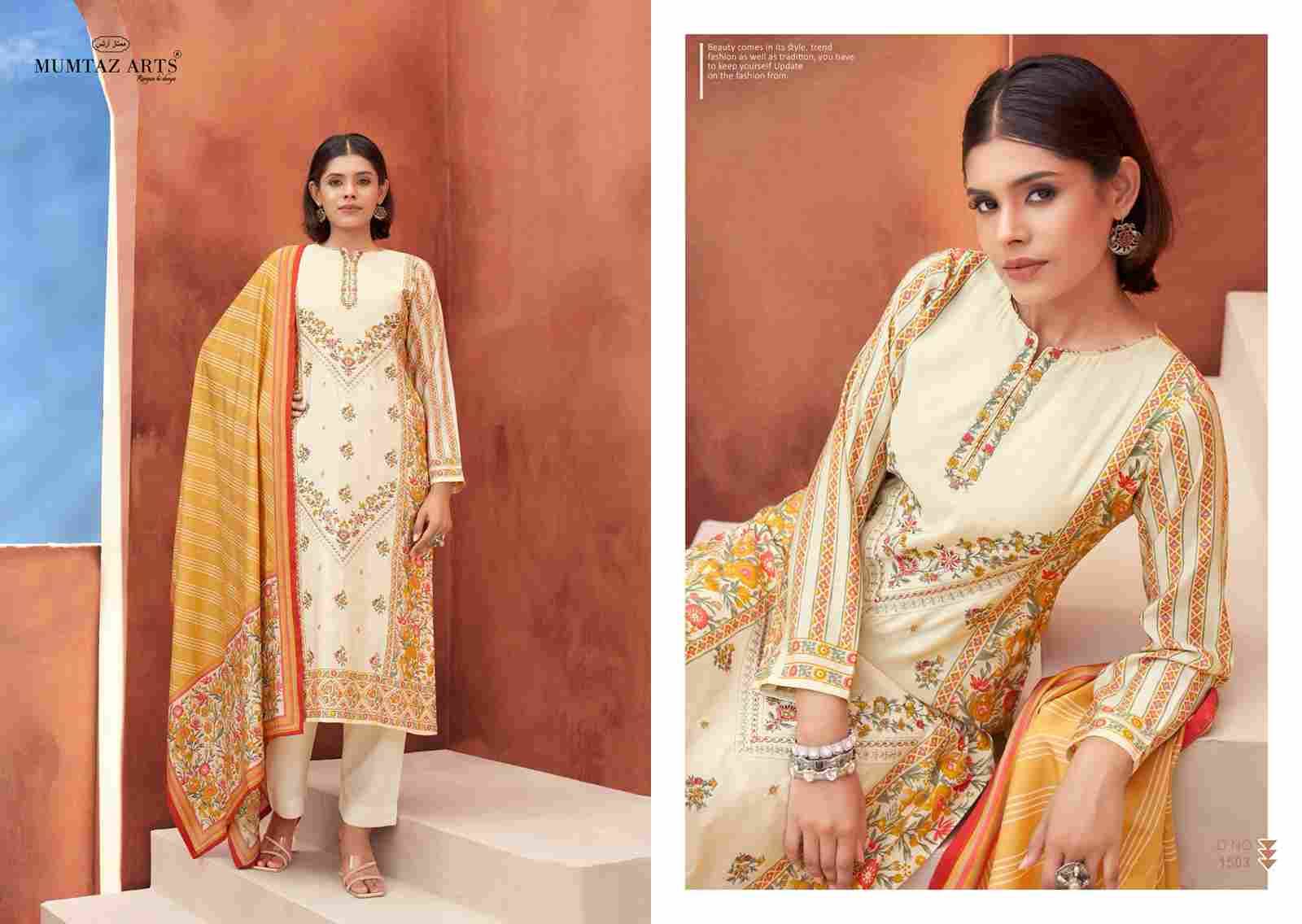 Mariyam By Mumtaz Arts 1501 To 1504 Series Designer Festive Suits Collection Beautiful Stylish Fancy Colorful Party Wear & Occasional Wear Pure Viscose Muslin Dresses At Wholesale Price