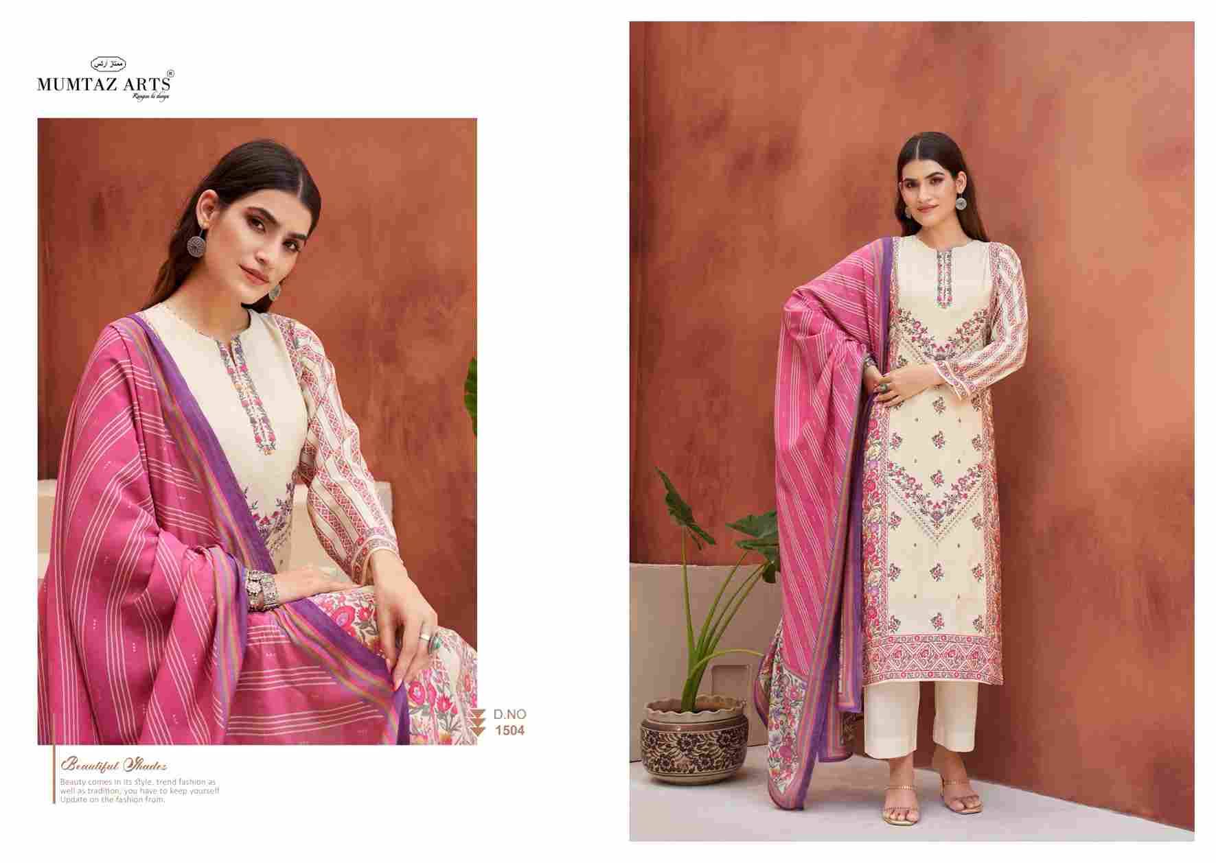 Mariyam By Mumtaz Arts 1501 To 1504 Series Designer Festive Suits Collection Beautiful Stylish Fancy Colorful Party Wear & Occasional Wear Pure Viscose Muslin Dresses At Wholesale Price