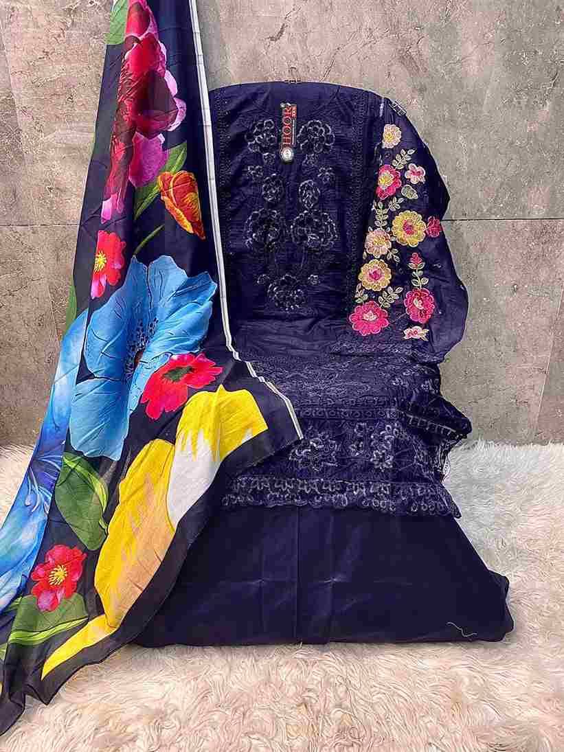 Hoor Tex Hit Design H-358 Colours By Hoor Tex H-358-A To H-358-D Series Designer Festive Pakistani Suits Collection Beautiful Stylish Fancy Colorful Party Wear & Occasional Wear Heavy Cotton With Embroidered Dresses At Wholesale Price