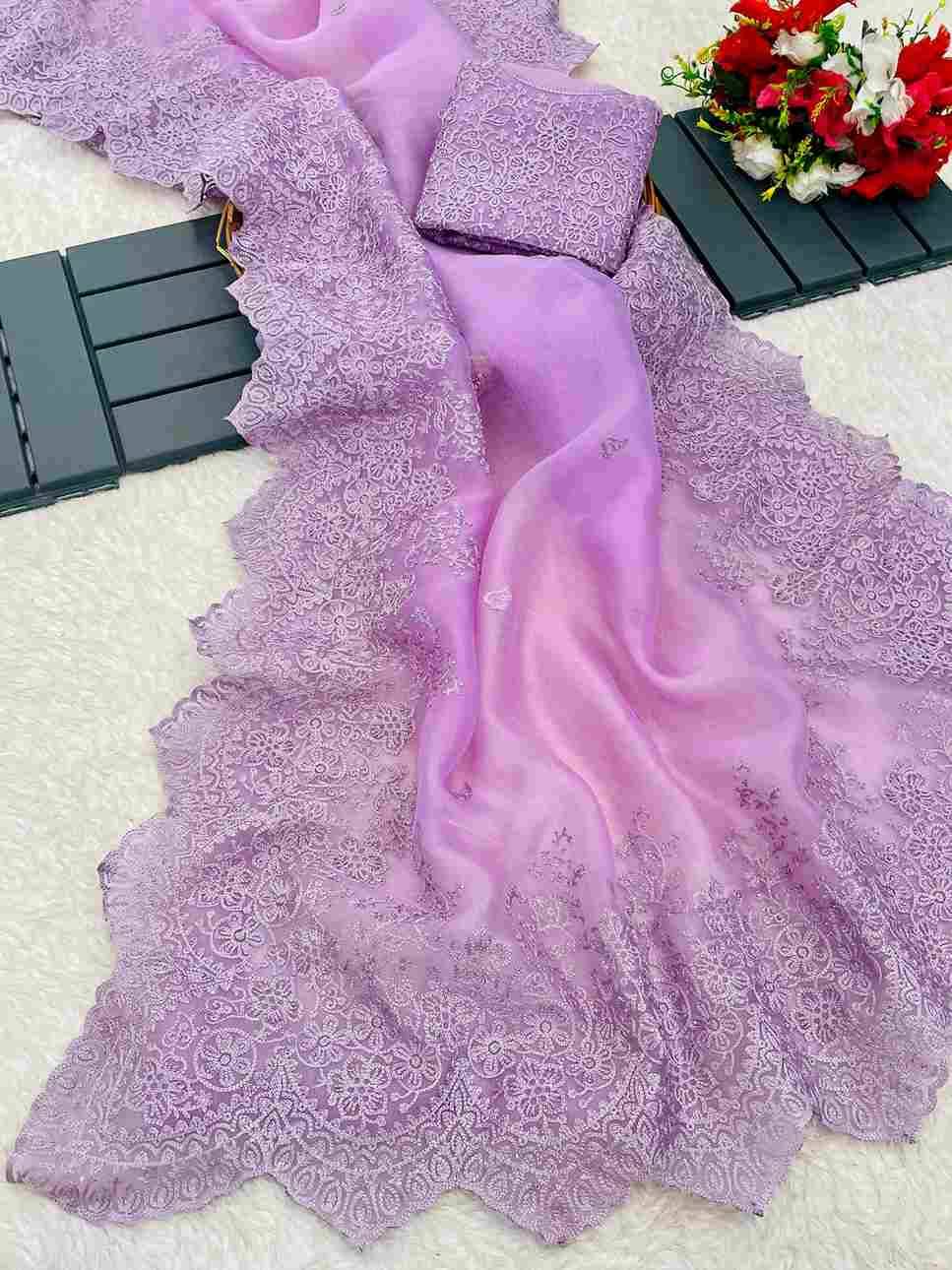 Vv-12 By Fashid Wholesale 01 To 10 Series Indian Traditional Wear Collection Beautiful Stylish Fancy Colorful Party Wear & Occasional Wear Organza Sarees At Wholesale Price