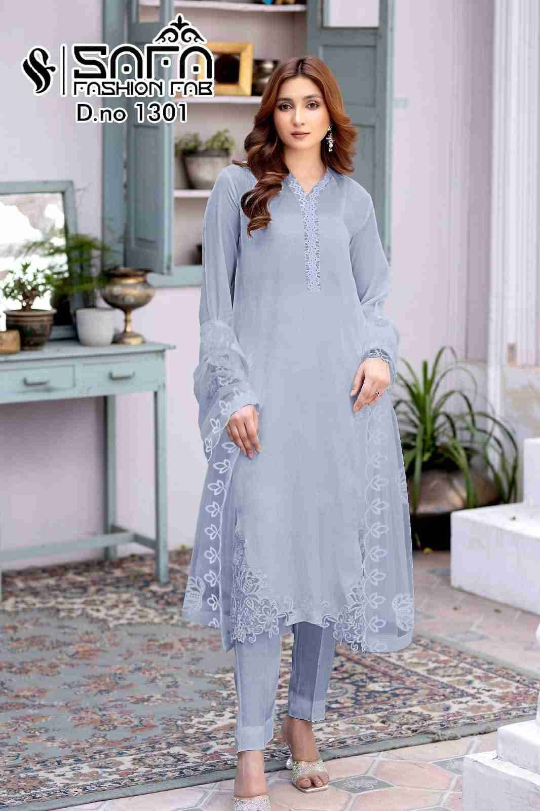 Safa 1301 Colours Vol-2 By Safa Fashion 1301-C To 1301-F Series Designer Stylish Fancy Colorful Beautiful Party Wear & Ethnic Wear Collection Heavy Georgette Dresses At Wholesale Price