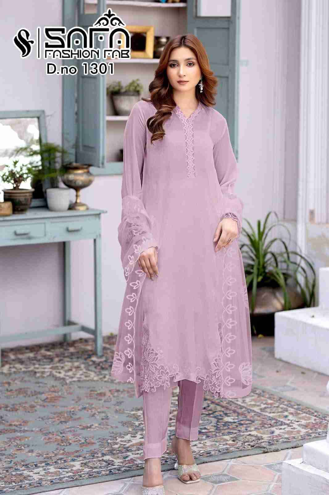 Safa 1301 Colours Vol-2 By Safa Fashion 1301-C To 1301-F Series Designer Stylish Fancy Colorful Beautiful Party Wear & Ethnic Wear Collection Heavy Georgette Dresses At Wholesale Price