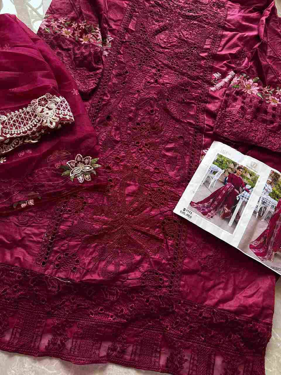 Ziaaz Designs Hit Design 906 Colours By Ziaaz Designs 906-A To 906-B Series Beautiful Pakistani Suits Colorful Stylish Fancy Casual Wear & Ethnic Wear Cambric Cotton Embroidered Dresses At Wholesale Price