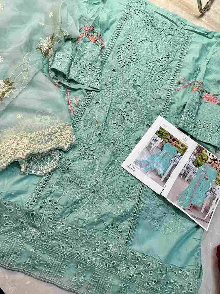 Ziaaz Designs Hit Design 906 Colours By Ziaaz Designs 906-A To 906-B Series Beautiful Pakistani Suits Colorful Stylish Fancy Casual Wear & Ethnic Wear Cambric Cotton Embroidered Dresses At Wholesale Price