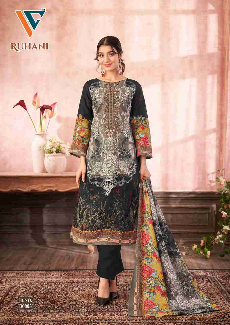 Ruhani Vol-30 By Vandana Creation 30001 To 30008 Series Beautiful Festive Suits Stylish Fancy Colorful Casual Wear & Ethnic Wear Cotton Print Dresses At Wholesale Price