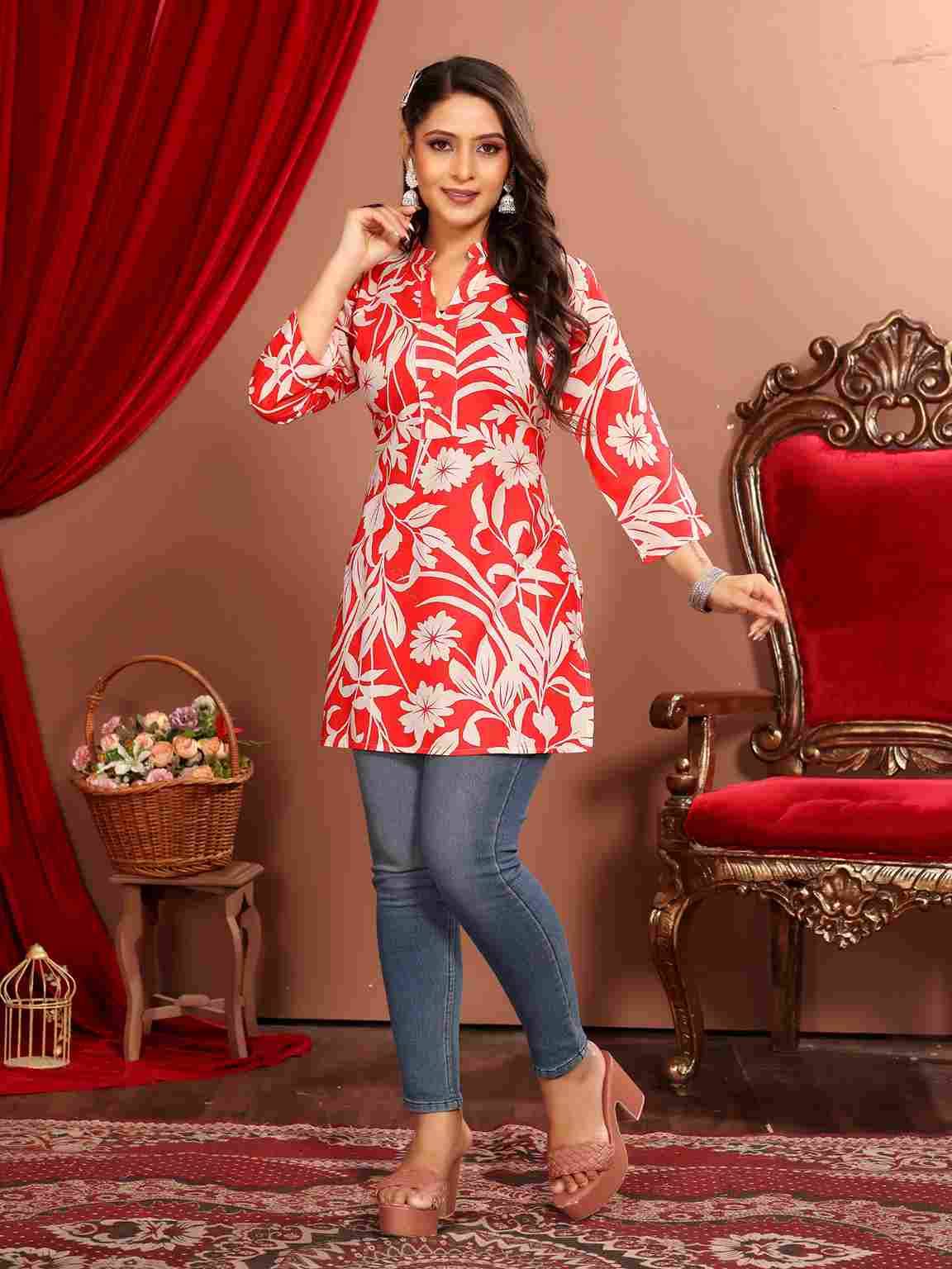 Dairy Milk Vol-1 By Padmavati Textiles 1001 To 1008 Series Designer Stylish Fancy Colorful Beautiful Party Wear & Ethnic Wear Collection Rayon Print Tops At Wholesale Price