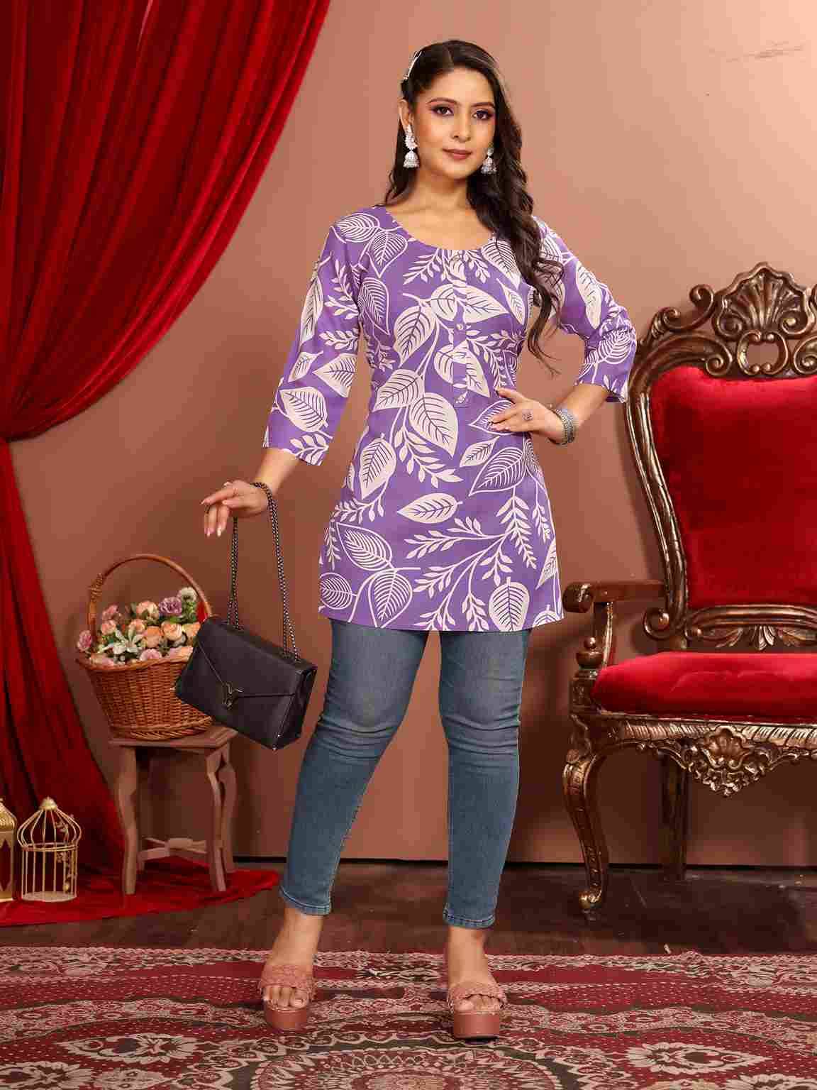 Dairy Milk Vol-1 By Padmavati Textiles 1001 To 1008 Series Designer Stylish Fancy Colorful Beautiful Party Wear & Ethnic Wear Collection Rayon Print Tops At Wholesale Price