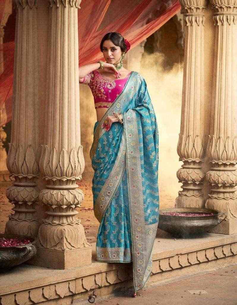Kaya By Kira K-6101 To K-6110 Series Indian Traditional Wear Collection Beautiful Stylish Fancy Colorful Party Wear & Occasional Wear Pure Satin Sarees At Wholesale Price