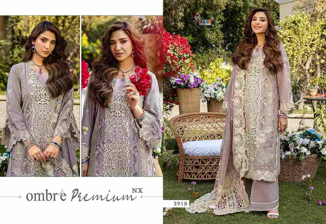 Ombre Premium Nx By Shree Fabs Designer Pakistani Suits Collection Beautiful Stylish Fancy Colorful Party Wear & Ethnic Wear Pure Viscose With Pure Cotton With Embroidery Dresses At Wholesale Price