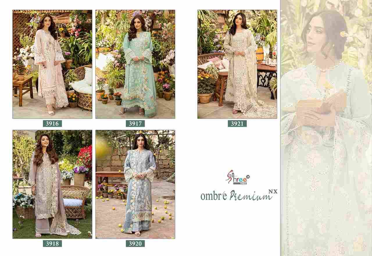Ombre Premium Nx By Shree Fabs Designer Pakistani Suits Collection Beautiful Stylish Fancy Colorful Party Wear & Ethnic Wear Pure Viscose With Pure Cotton With Embroidery Dresses At Wholesale Price