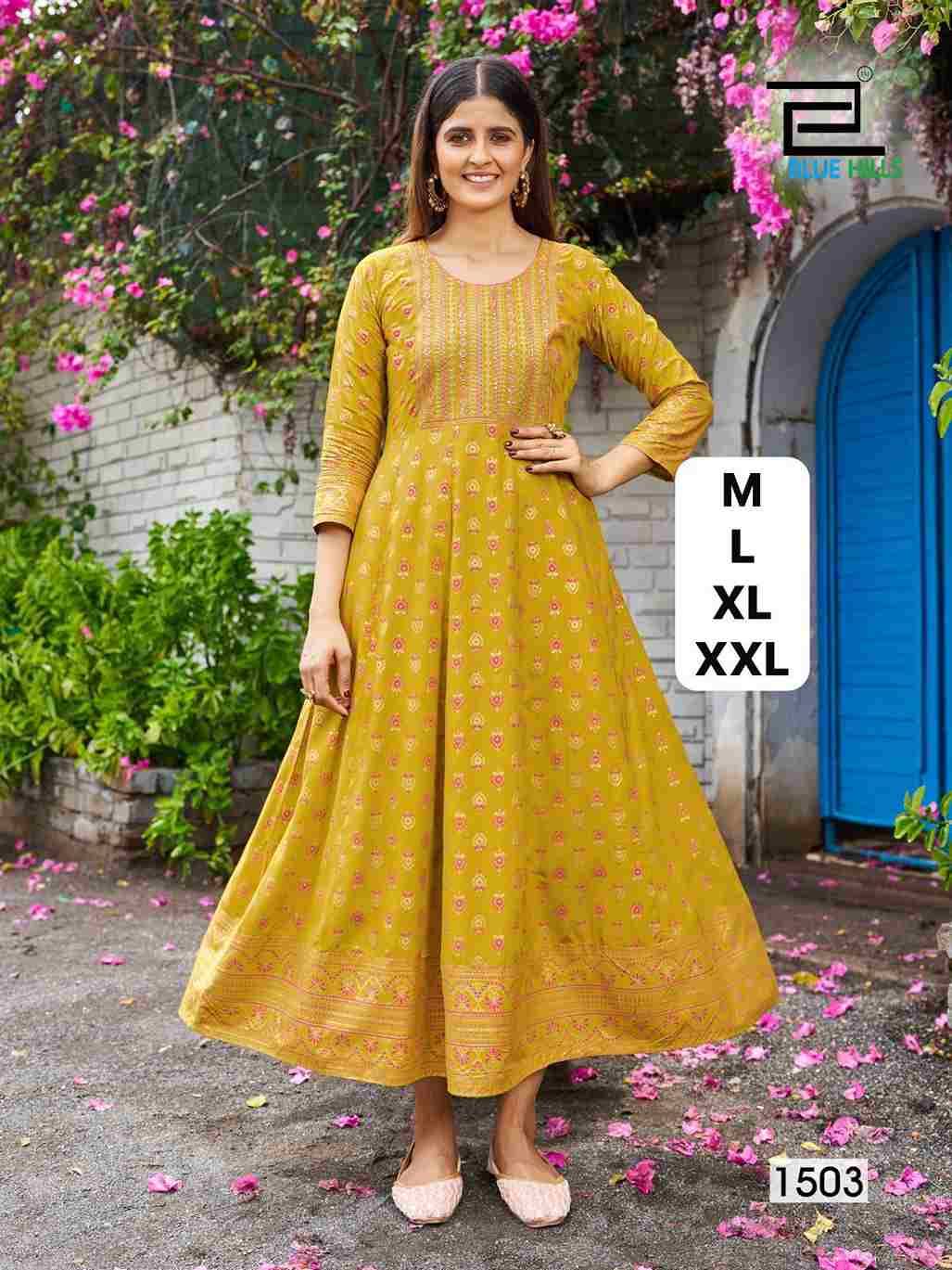 Glamour By Kaamiri 01 To 09 Series Designer Beautiful Collection Occasional Wear & Party Wear Rayon Print Gowns At Wholesale Price