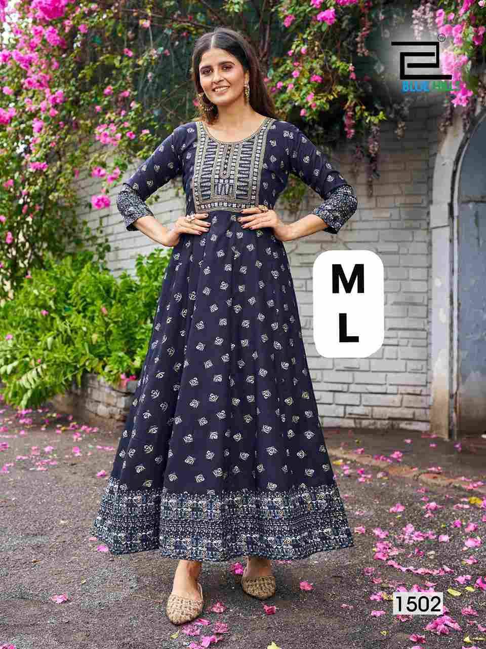 Glamour By Kaamiri 01 To 09 Series Designer Beautiful Collection Occasional Wear & Party Wear Rayon Print Gowns At Wholesale Price