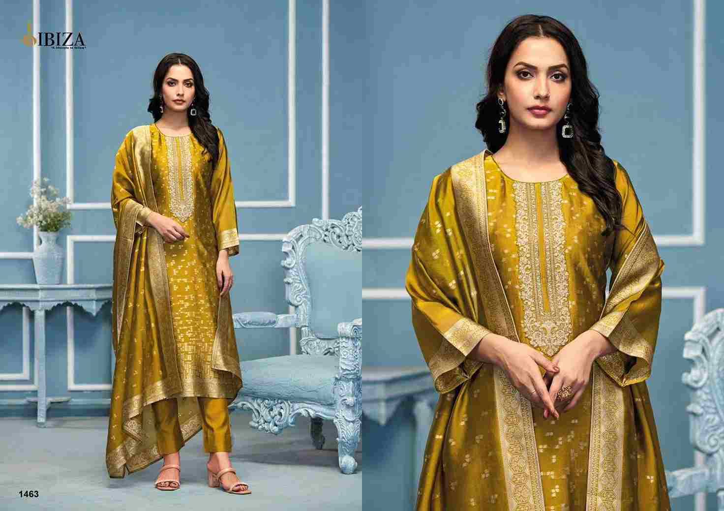 Espresso By Ibiza 1461 To 1464 Series Designer Festive Suits Beautiful Fancy Stylish Colorful Party Wear & Occasional Wear Pure Bangalori Silk Jacquard Dresses At Wholesale Price