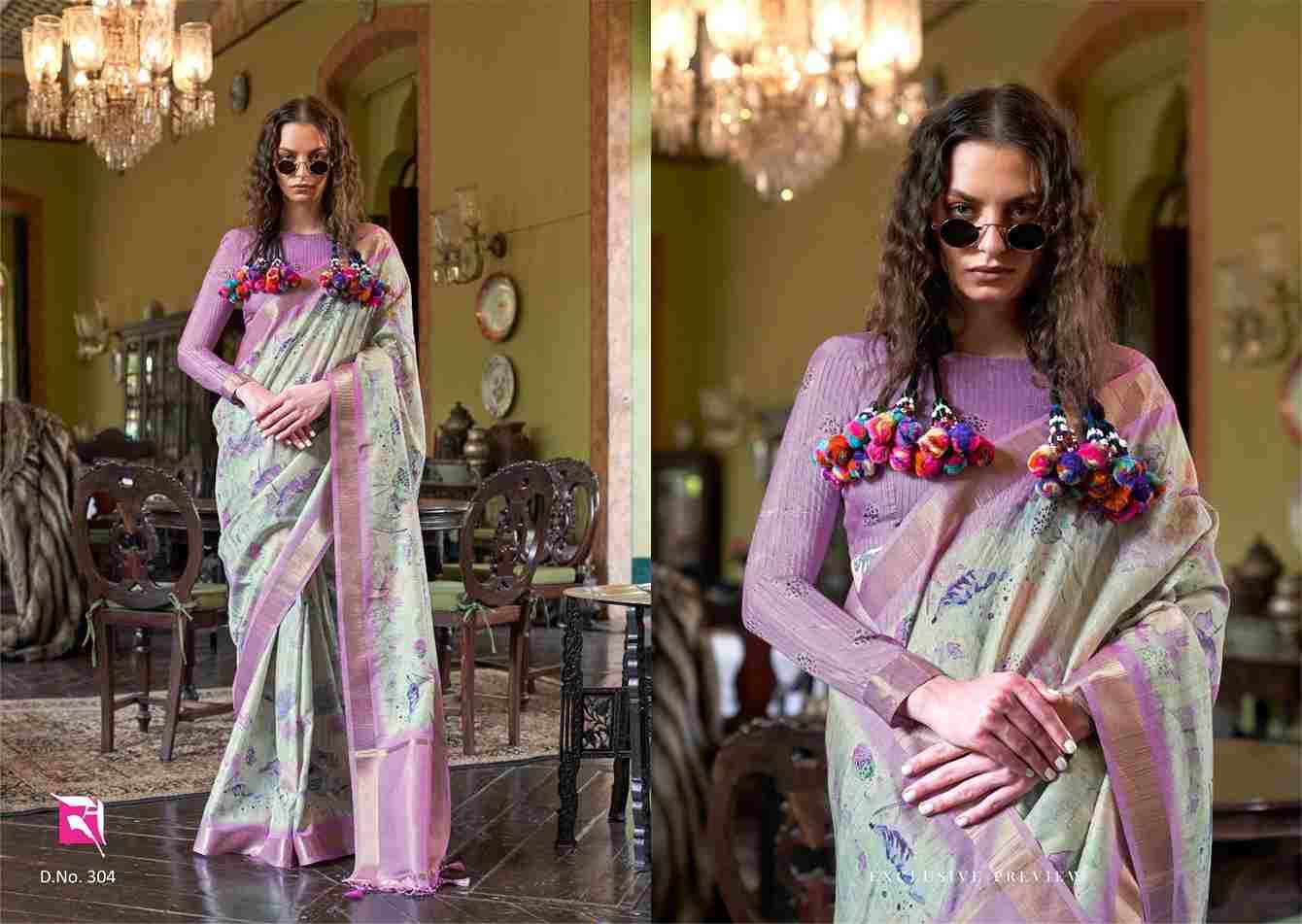 Luxuria By Sasural 301 To 306 Series Indian Traditional Wear Collection Beautiful Stylish Fancy Colorful Party Wear & Occasional Wear Banarasi Sarees At Wholesale Price