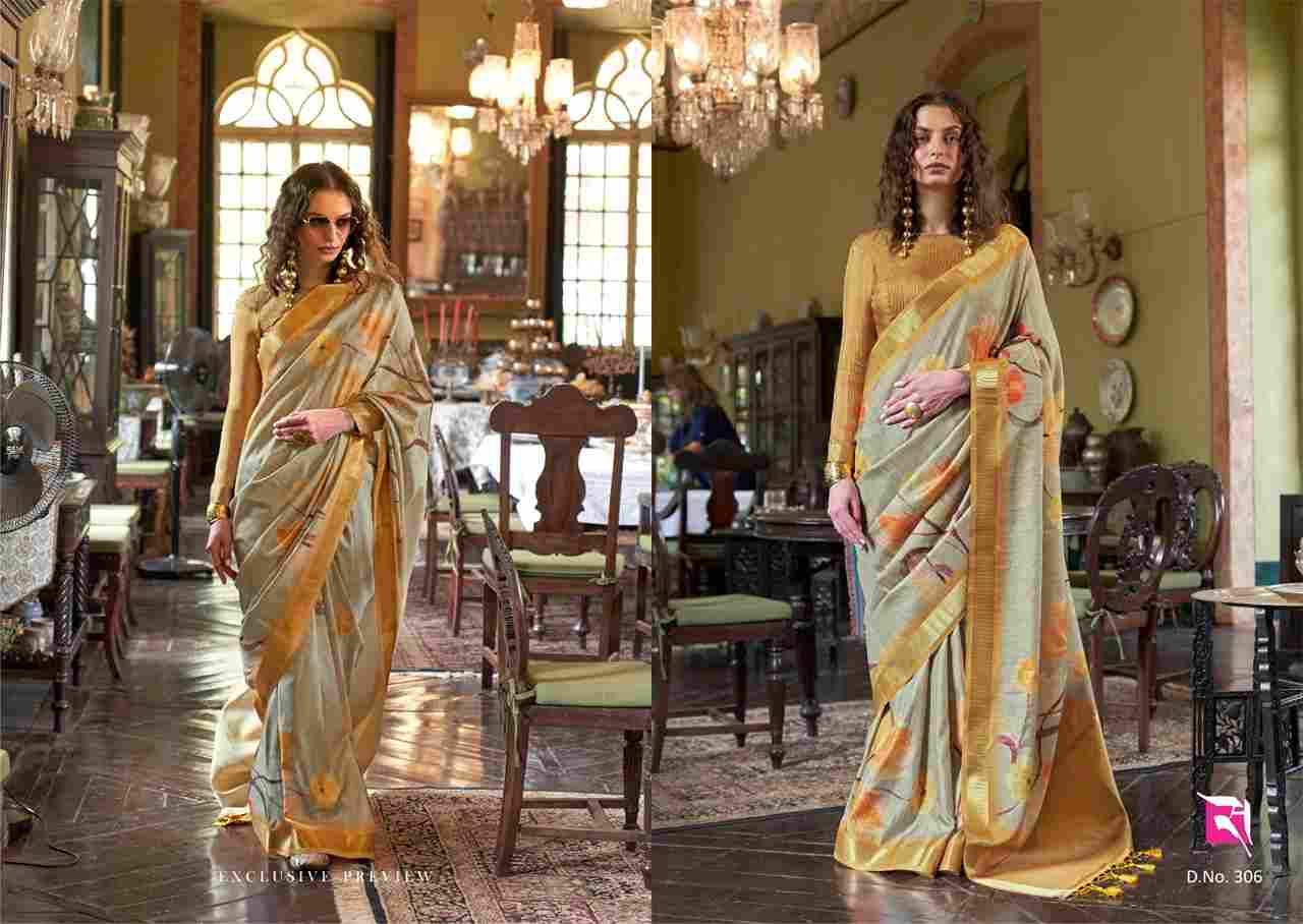Luxuria By Sasural 301 To 306 Series Indian Traditional Wear Collection Beautiful Stylish Fancy Colorful Party Wear & Occasional Wear Banarasi Sarees At Wholesale Price
