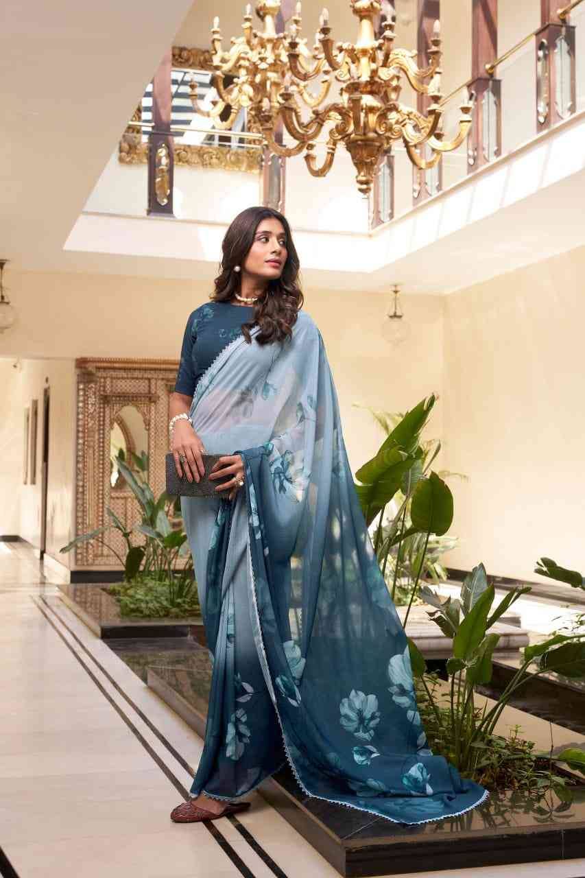 Aarica By Fashid Wholesale 7038-A To 7038-D Series Indian Traditional Wear Collection Beautiful Stylish Fancy Colorful Party Wear & Occasional Wear Weightless Sarees At Wholesale Price
