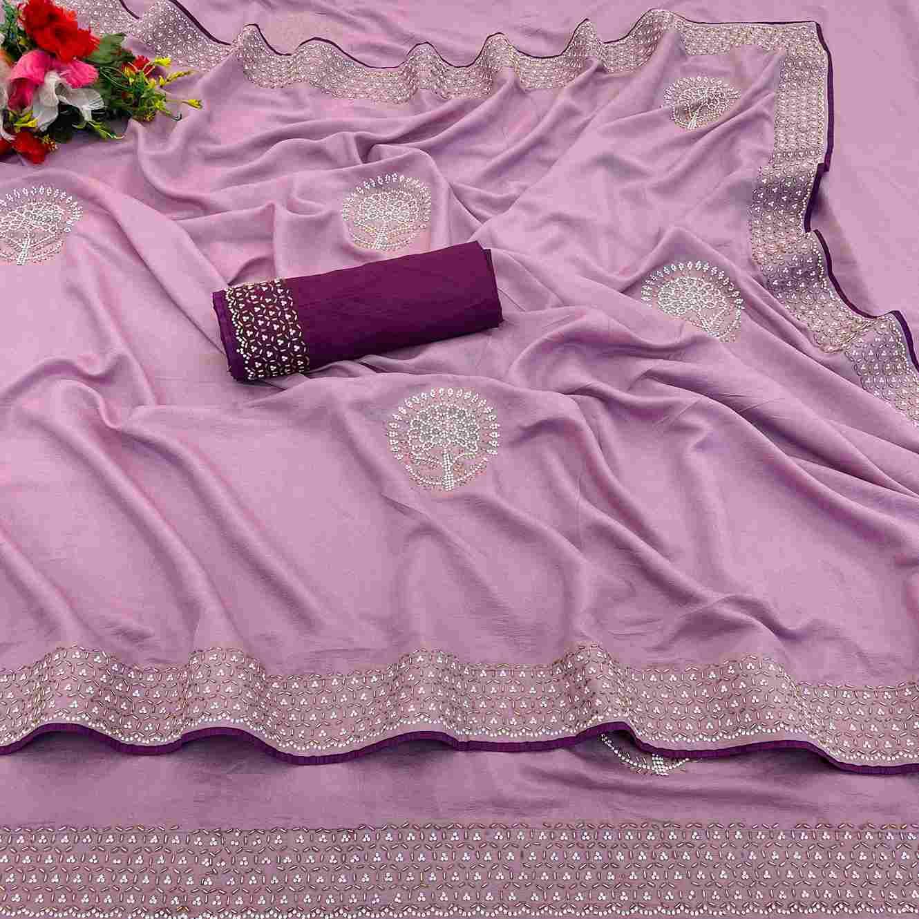 Vs Jogson By Fashid Wholesale 01 To 04 Series Indian Traditional Wear Collection Beautiful Stylish Fancy Colorful Party Wear & Occasional Wear Pure Star Georgette Sarees At Wholesale Price