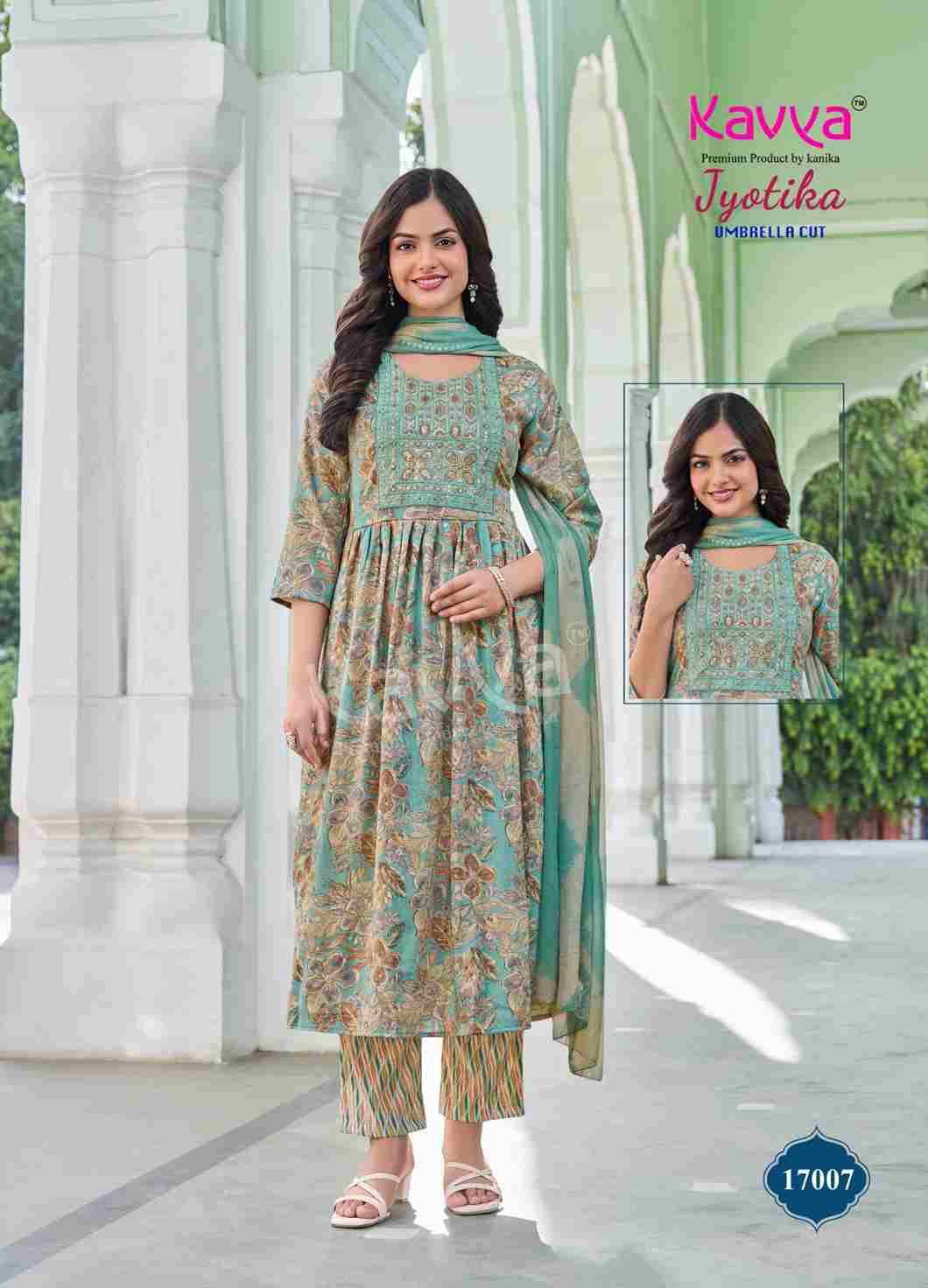 Jyotika Vol-17 By Kavya 17001 To 17010 Series Beautiful Festive Suits Colorful Stylish Fancy Casual Wear & Ethnic Wear Capsule Print Dresses At Wholesale Price
