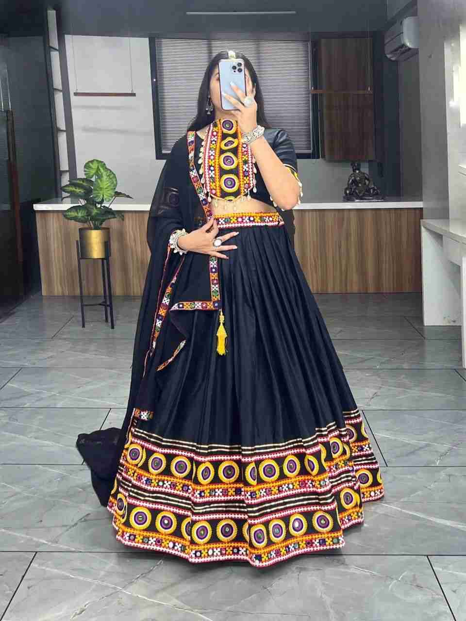 Gr-8023 By Fashid Wholesale Designer Beautiful Collection Occasional Wear & Party Wear Pure Rayon Cotton Lehengas At Wholesale Price