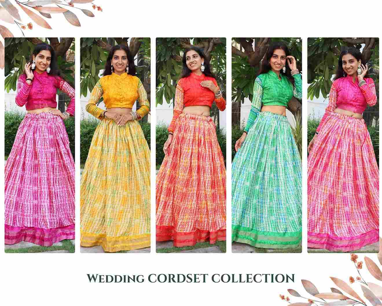Gr-7141 By Fashid Wholesale 01 To 05 Series Designer Beautiful Collection Occasional Wear & Party Wear Pure Tussar Silk Lehengas At Wholesale Price