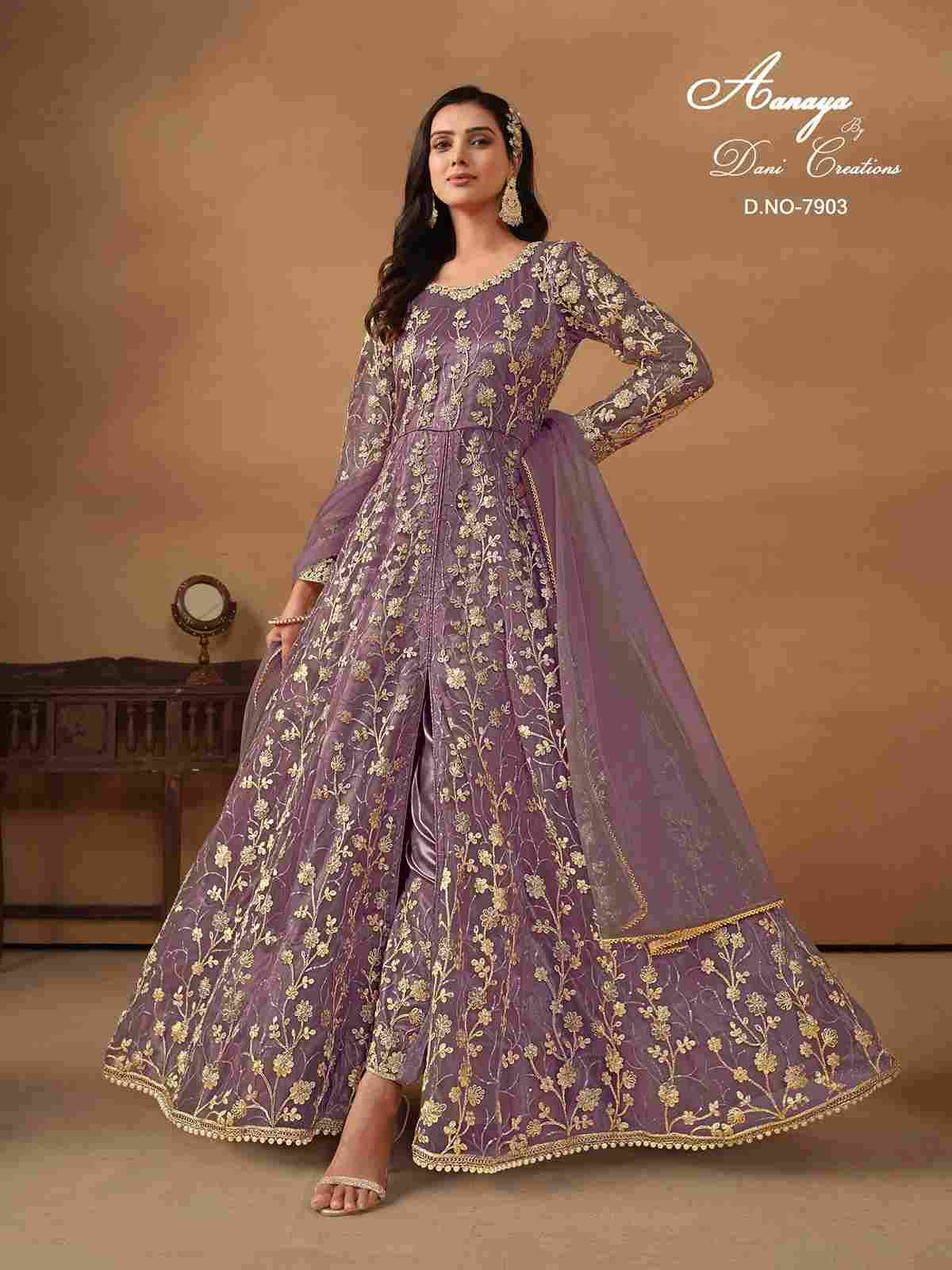 Aanaya Vol-179 By Twisha 7901 To 7904 Series Designer Anarkali Suits Beautiful Stylish Fancy Colorful Party Wear & Occasional Wear Net Dresses At Wholesale Price