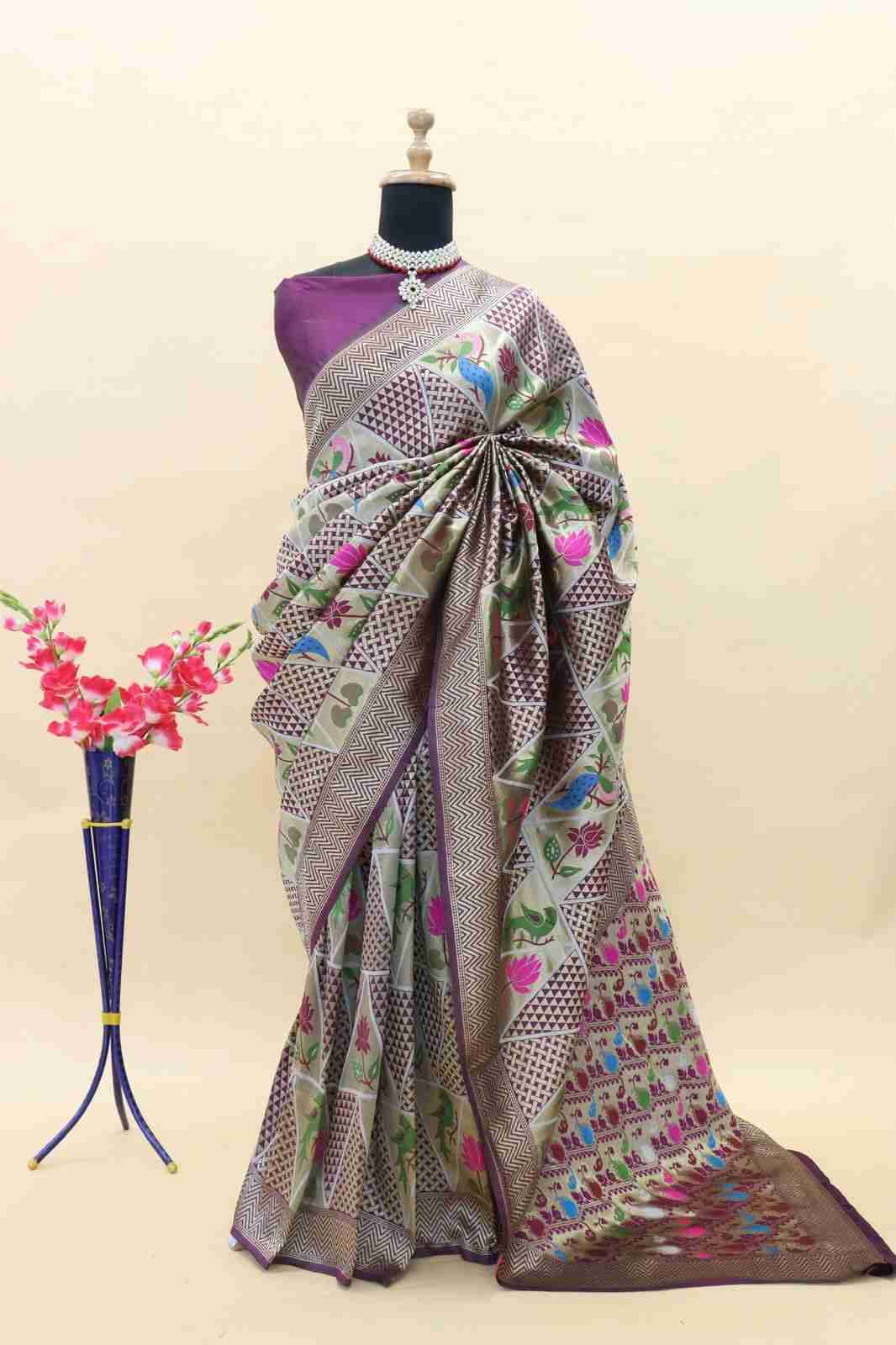 Pt Manali By Fashid Wholesale 01 To 05 Series Indian Traditional Wear Collection Beautiful Stylish Fancy Colorful Party Wear & Occasional Wear Pure Soft Silk Sarees At Wholesale Price