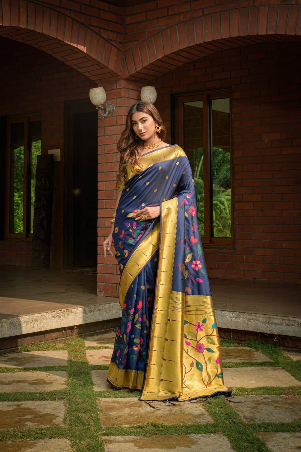 Pt Butterfly By Fashid Wholesale 01 To 10 Series Indian Traditional Wear Collection Beautiful Stylish Fancy Colorful Party Wear & Occasional Wear Pure Paithani Silk Sarees At Wholesale Price
