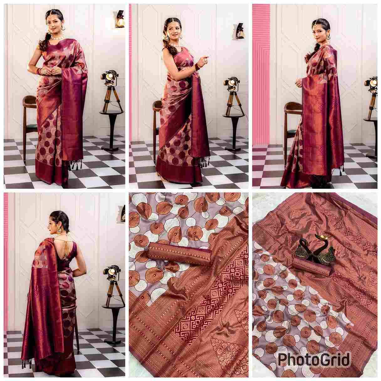 Lc-1001 By Fashid Wholesale 01 To 11 Series Indian Traditional Wear Collection Beautiful Stylish Fancy Colorful Party Wear & Occasional Wear Lichi Silk Sarees At Wholesale Price