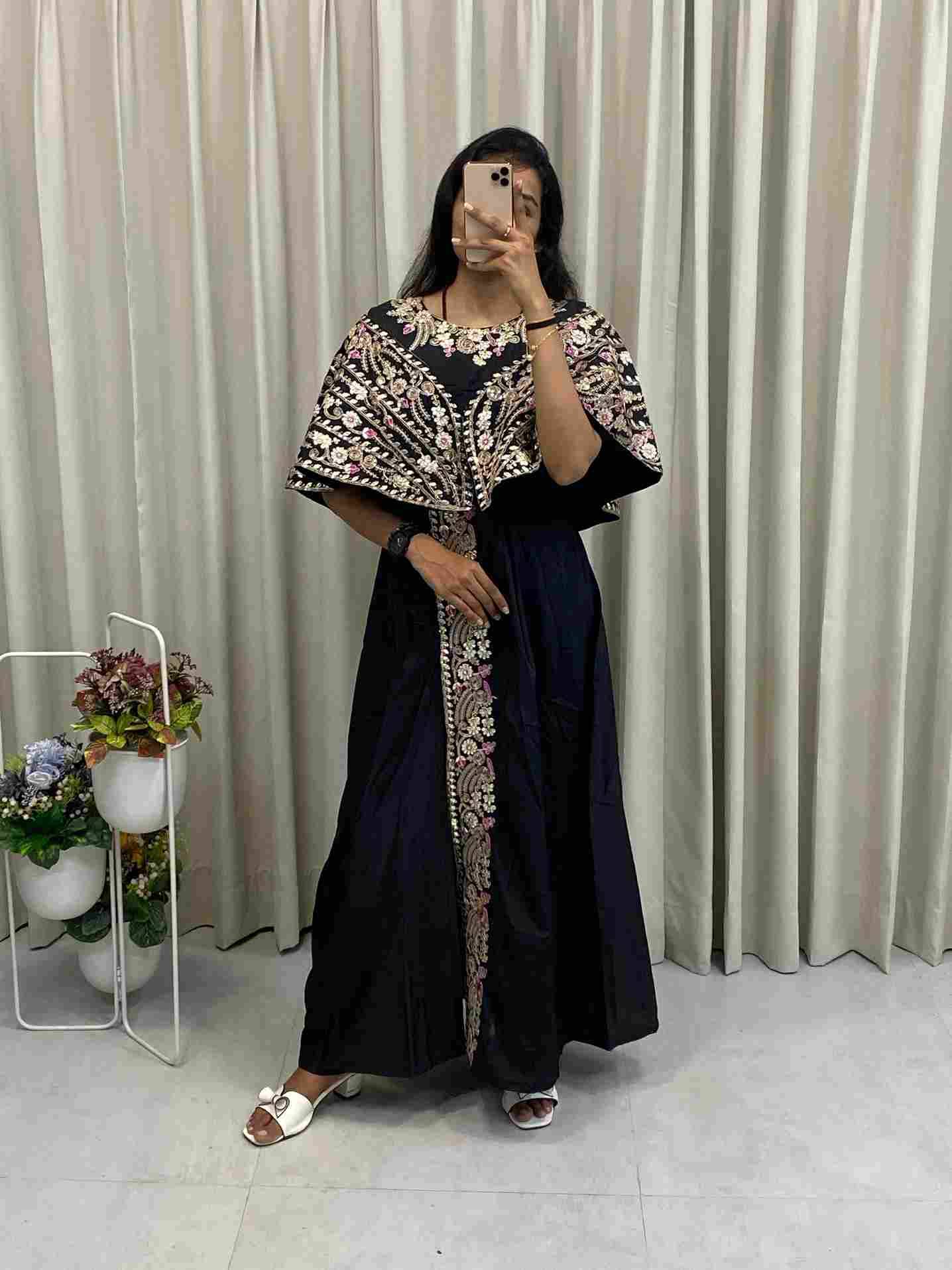 Be-327 By Fashid Wholesale 01 To 02 Series Designer Beautiful Fancy Stylish Colorful Party Wear & Occasional Wear Crepe Silk Dresses At Wholesale Price