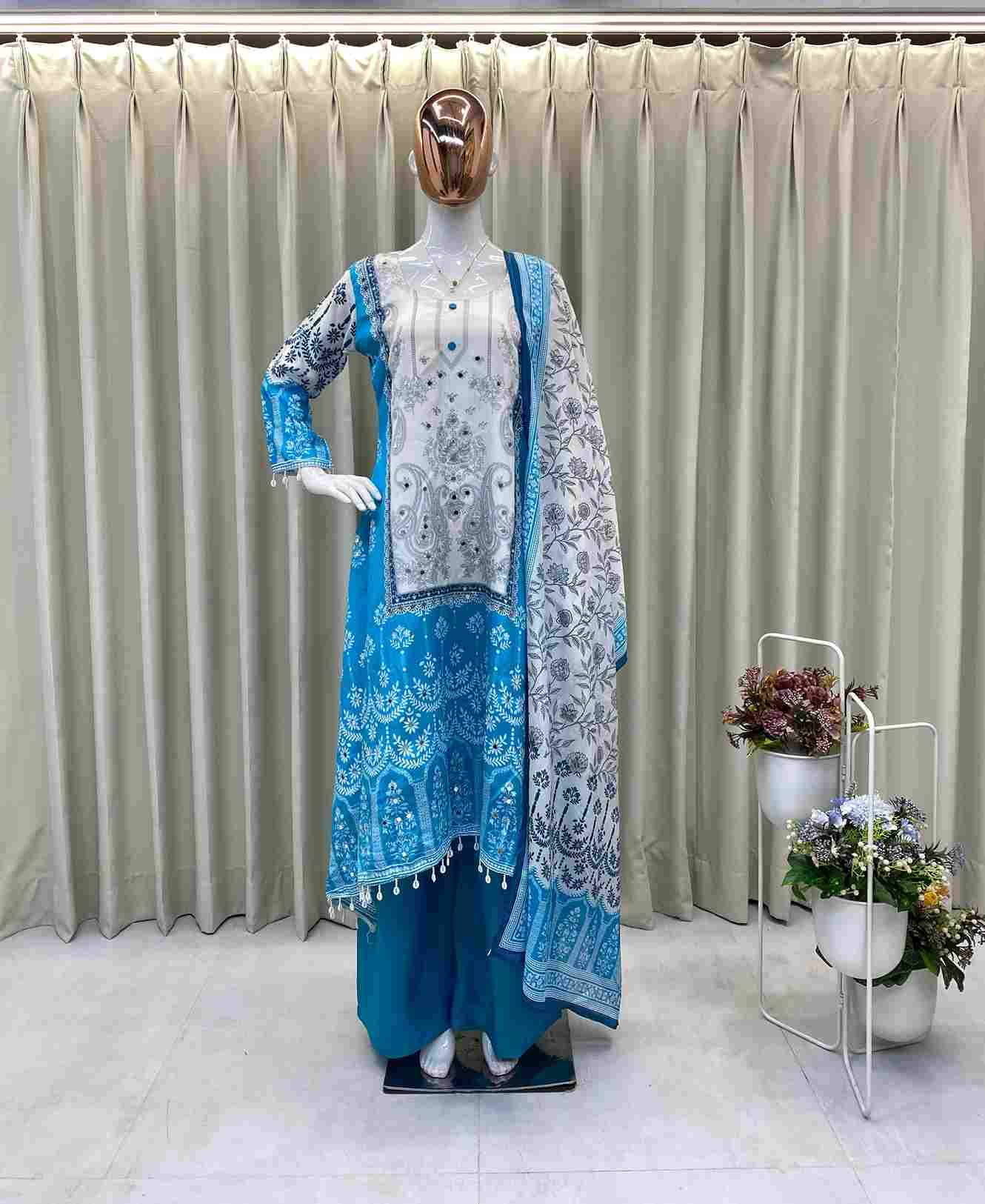 Be-348 By Fashid Wholesale Designer Beautiful Fancy Stylish Colorful Party Wear & Occasional Wear Chinnon Digital Print Dresses At Wholesale Price