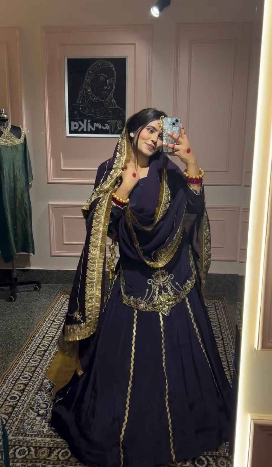 Sf-1011 By Fashid Wholesale Wear Collection Beautiful Stylish Colorful Fancy Party Wear & Occasional Wear Crepe Silk Lehengas At Wholesale Price