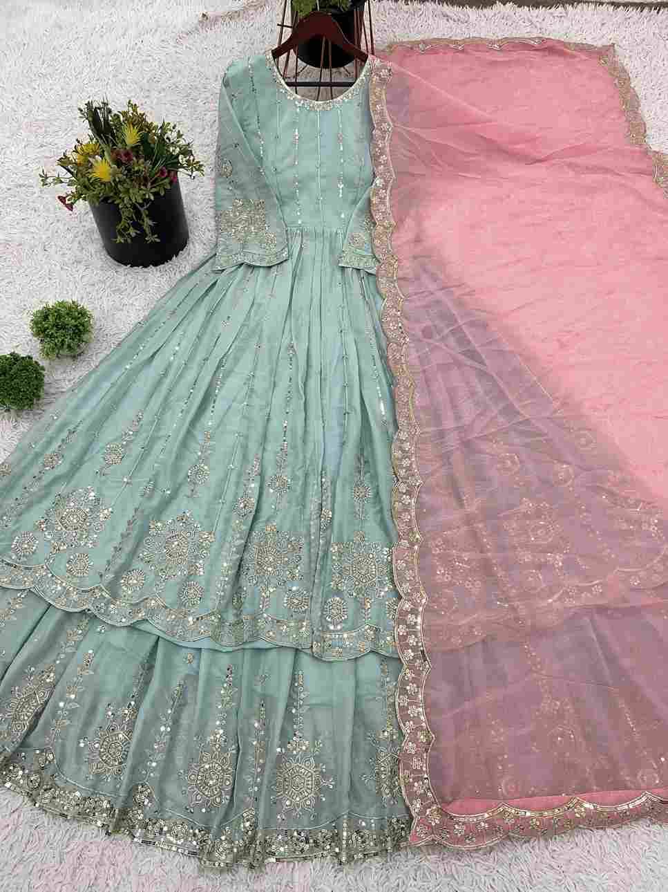 Sf-1013 By Fashid Wholesale Wear Collection Beautiful Stylish Colorful Fancy Party Wear & Occasional Wear Georgette Lehengas At Wholesale Price