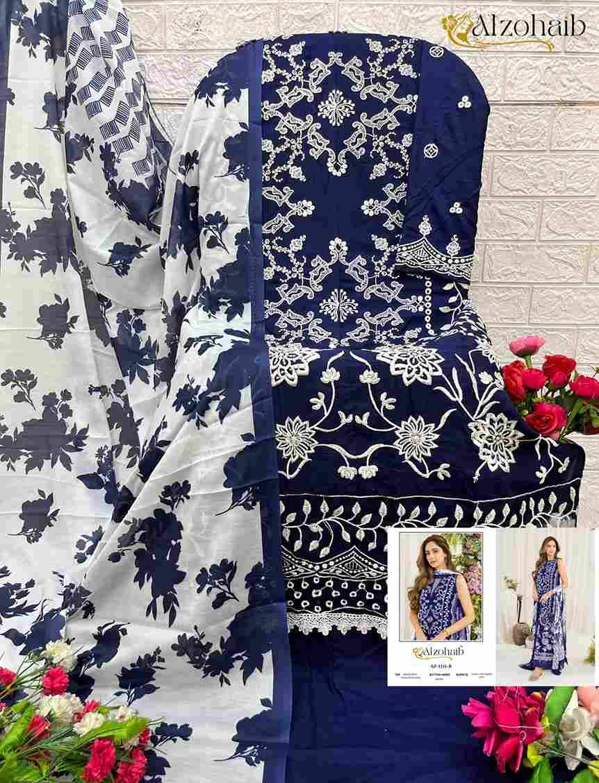 Ruba Vol-1 By Alzohaib 1231-A To 1231-D Series Beautiful Pakistani Suits Stylish Fancy Colorful Party Wear & Occasional Wear Pure Rayon Print Dresses At Wholesale Price