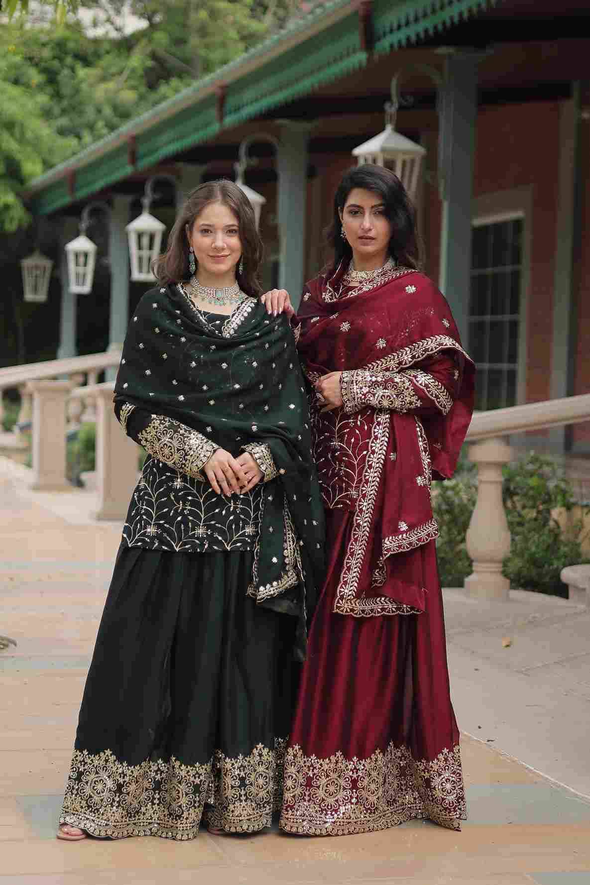 Sf-1020 By Fashid Wholesale 01 To 02 Series Designer Festive Suits Collection Beautiful Stylish Fancy Colorful Party Wear & Occasional Wear Rangoli Silk Dresses At Wholesale Price