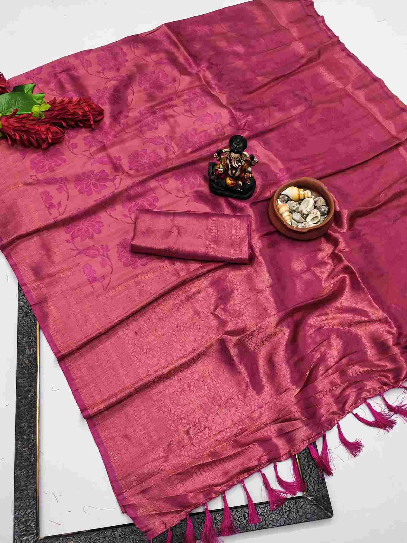 Rose By Fashid Wholesale 1201 To 1208 Series Indian Traditional Wear Collection Beautiful Stylish Fancy Colorful Party Wear & Occasional Wear Kanjivaram Silk Sarees At Wholesale Price