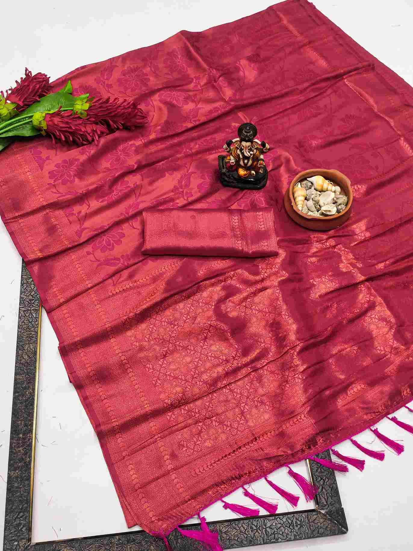 Rose By Fashid Wholesale 1201 To 1208 Series Indian Traditional Wear Collection Beautiful Stylish Fancy Colorful Party Wear & Occasional Wear Kanjivaram Silk Sarees At Wholesale Price