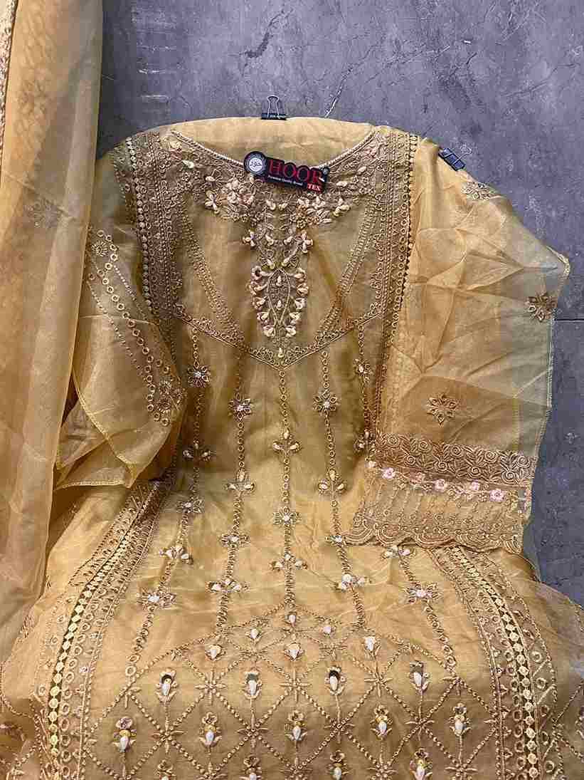 Hoor Tex Hit Design OR-72 Colours By Hoor Tex OR-72-A To OR-72-D Series Beautiful Pakistani Suits Stylish Colorful Fancy Casual Wear & Ethnic Wear Heavy Organza Embroidered Dresses At Wholesale Price