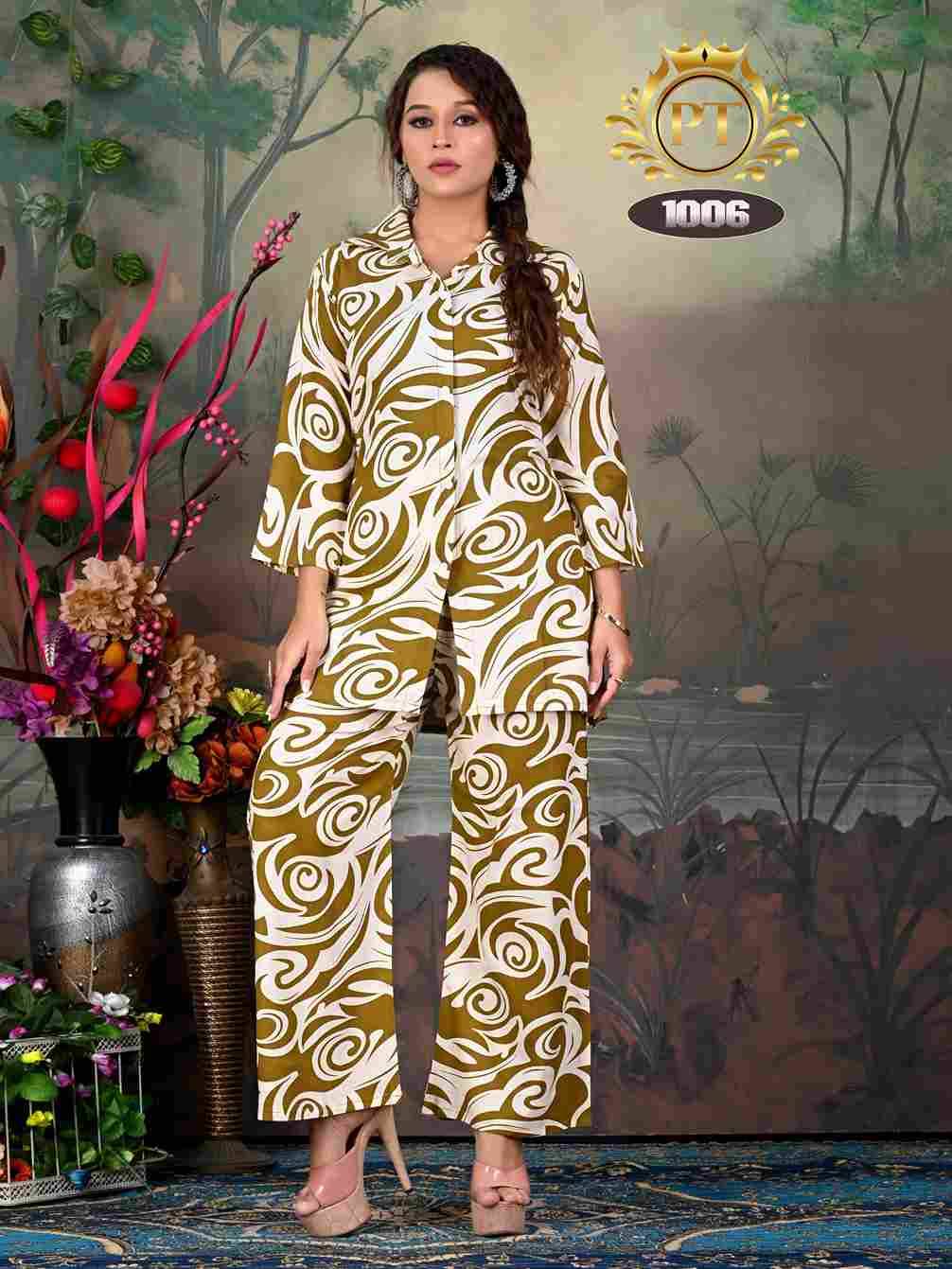 Sindoor Vol-1 By Padmavati Textiles 1006 To 1013 Series Designer Stylish Fancy Colorful Beautiful Party Wear & Ethnic Wear Collection Rayon Co-Ords At Wholesale Price